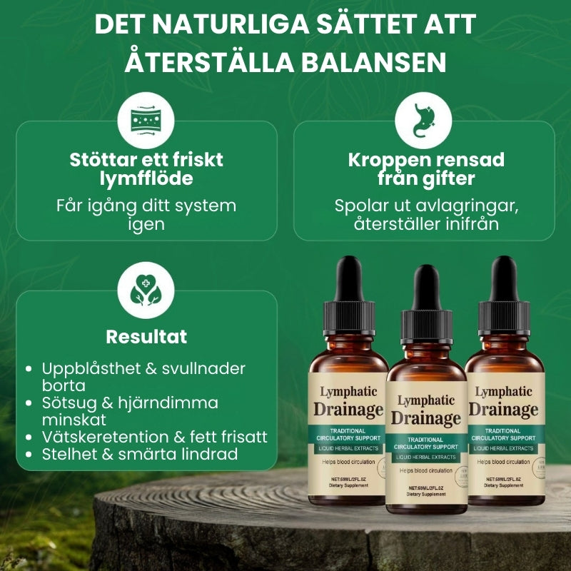 Lymphoria™ | Wellness-droppar för lymfdränering
