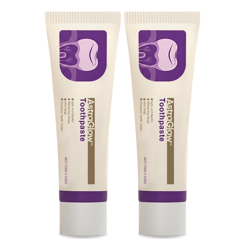 AstraGlow™ | 8 % nHAP, högeffektiv tandkräm för munvården