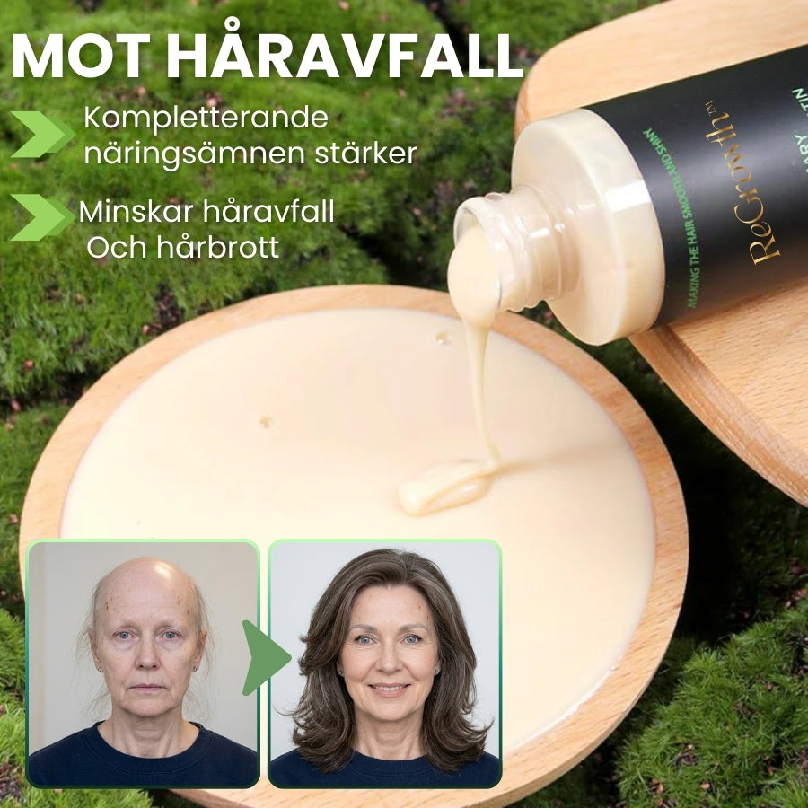 ReGrowth™ | Ekologiskt Rosmarinshampo för Hårväxt