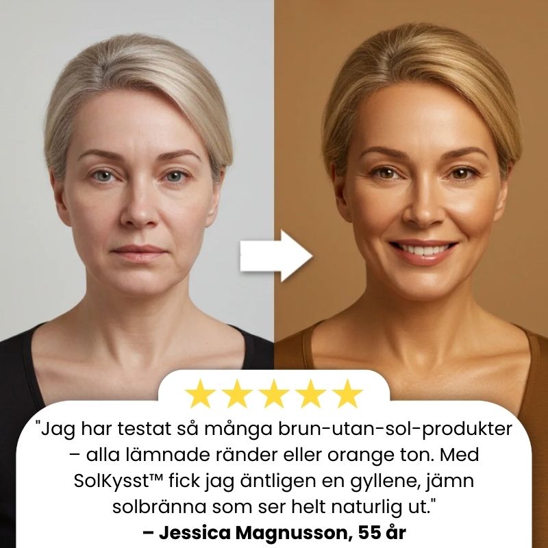 SolKysst™ | Drickbara solbrännedroppar