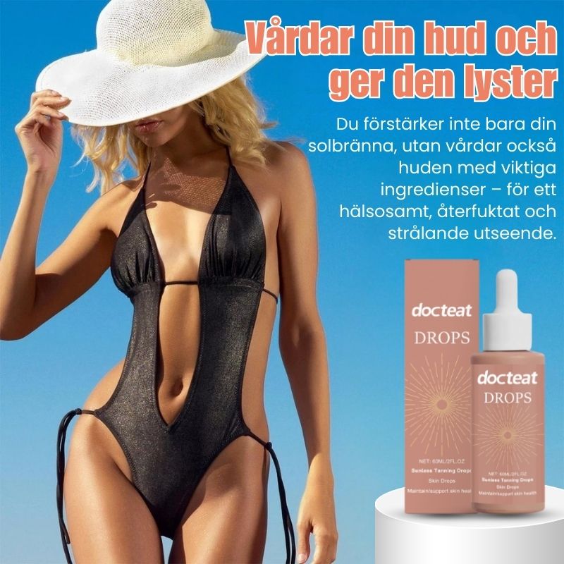 SolKysst™ | Drickbara solbrännedroppar