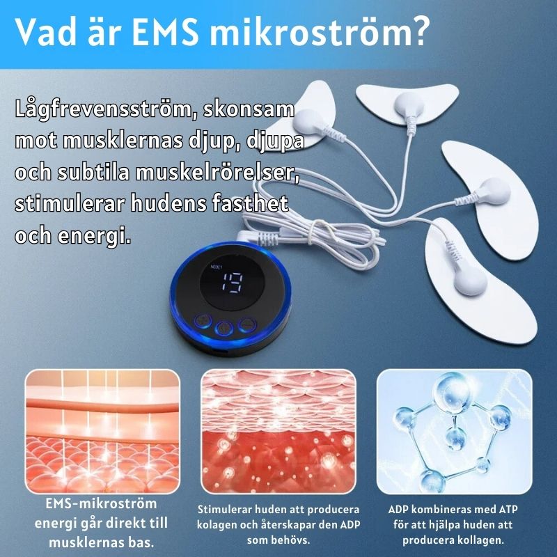 GlödLyft™ | EMS Ansiktslyftande Massager