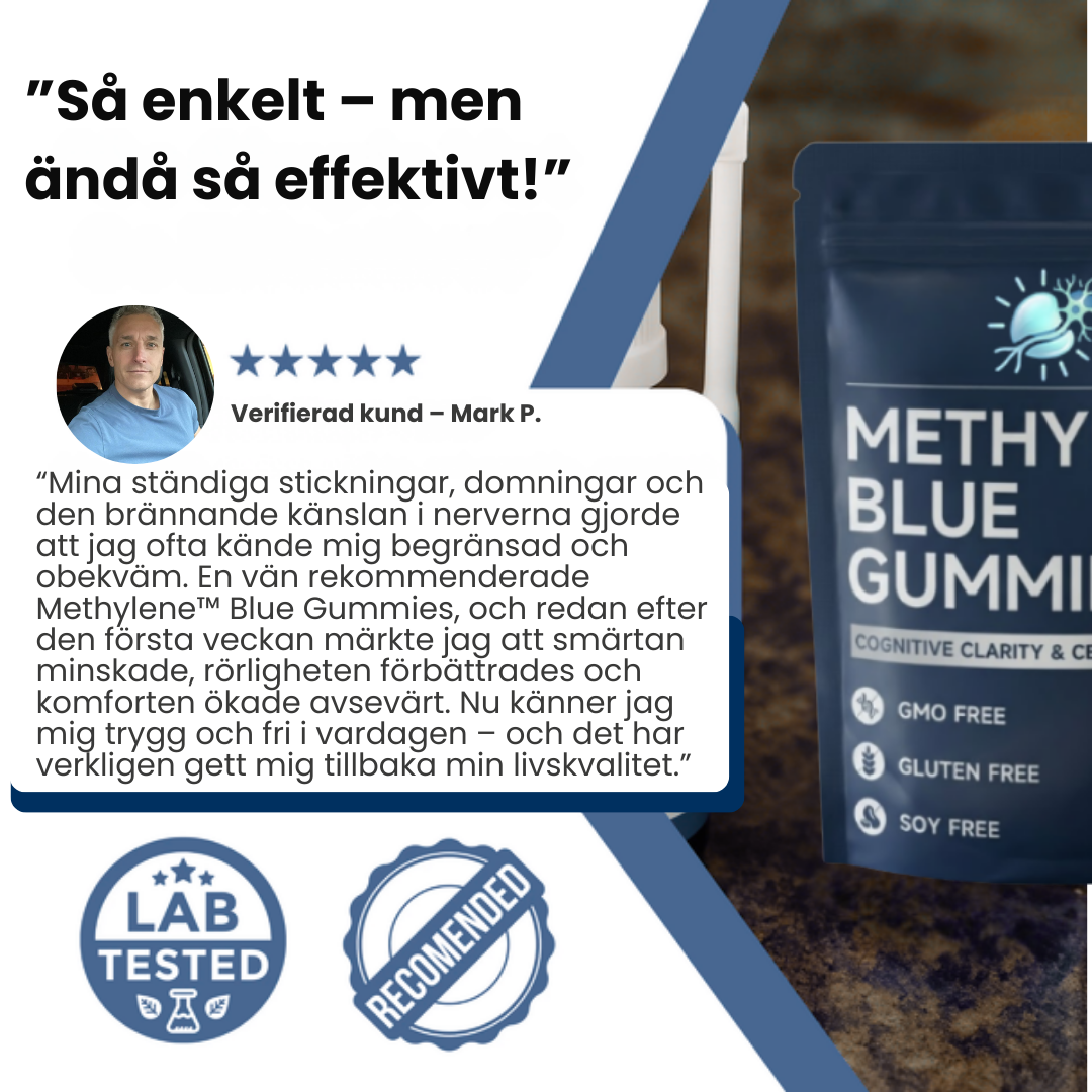 Methylene™ | Gummies mot nervsmärta