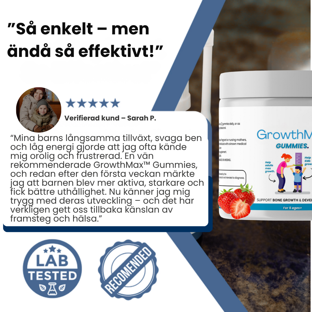 GrowthMax™ | Gummies för tillväxt
