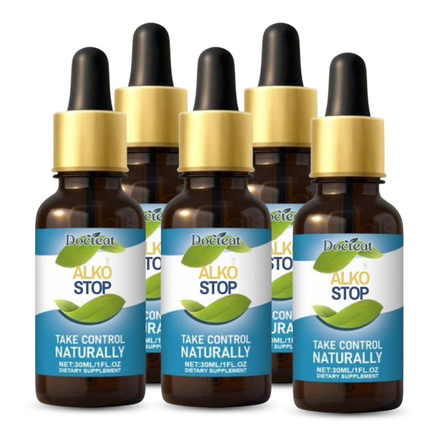 AlkoStop™ | Naturliga droppar mot alkoholbegär