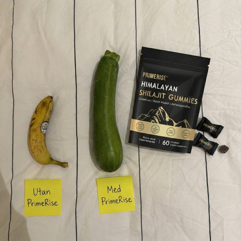 PrimeRise™ | 3-i-1 Superfood-tuggummin för manlig prestationan