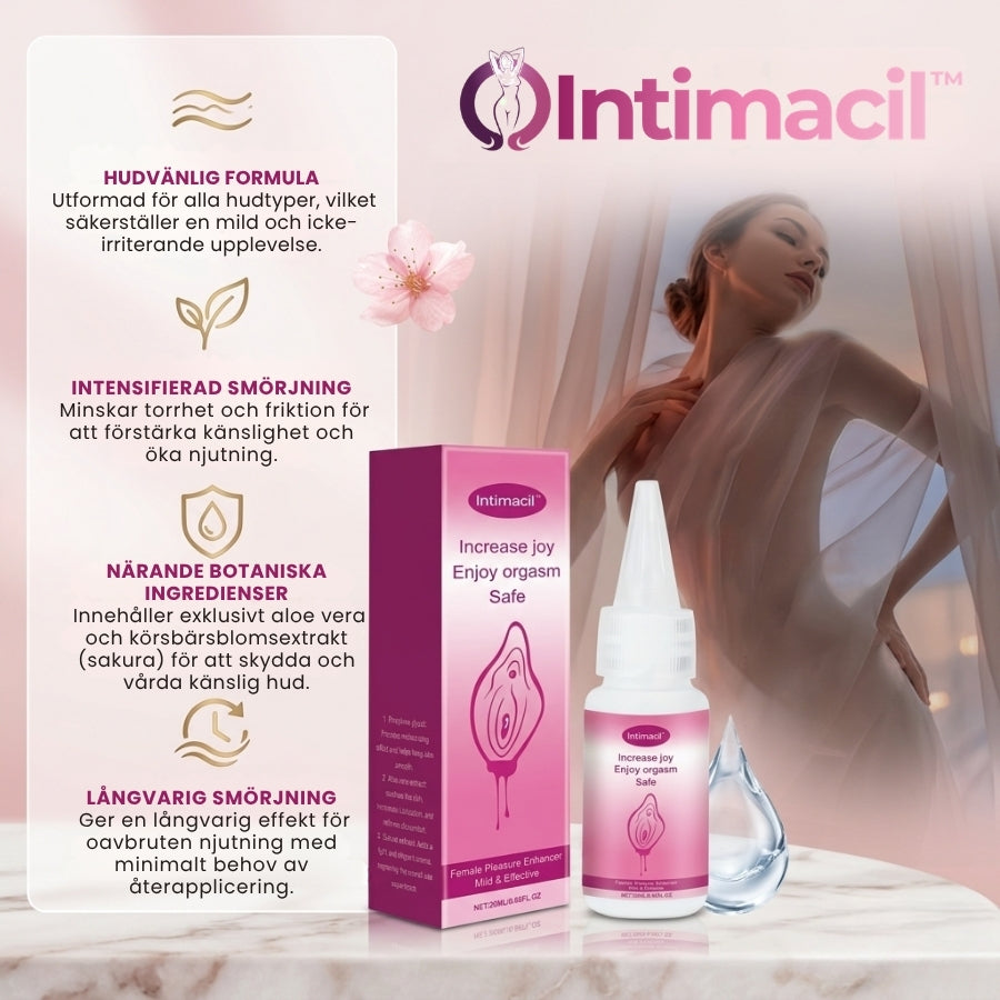 Intimacil™ | Förhöjande Serum för Kvinnlig Njutning