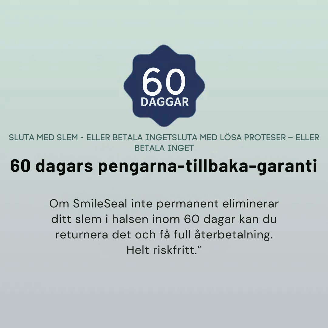 SmileSeal™ | Fästerkräm för proteser