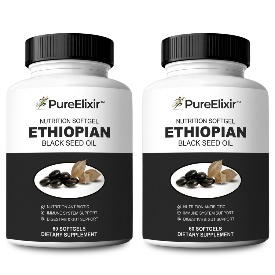 PureElixir™ | Näringskapslar med etiopisk svartkumminolja
