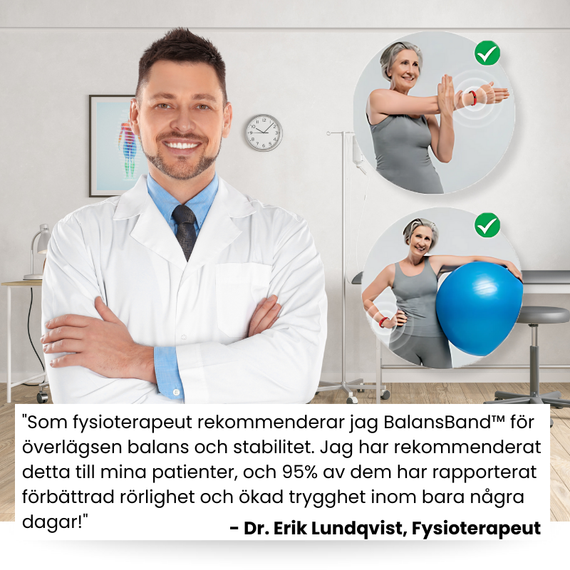 BalansBand™ | Jonisk Avkoppling Mobilitets Balans Armband