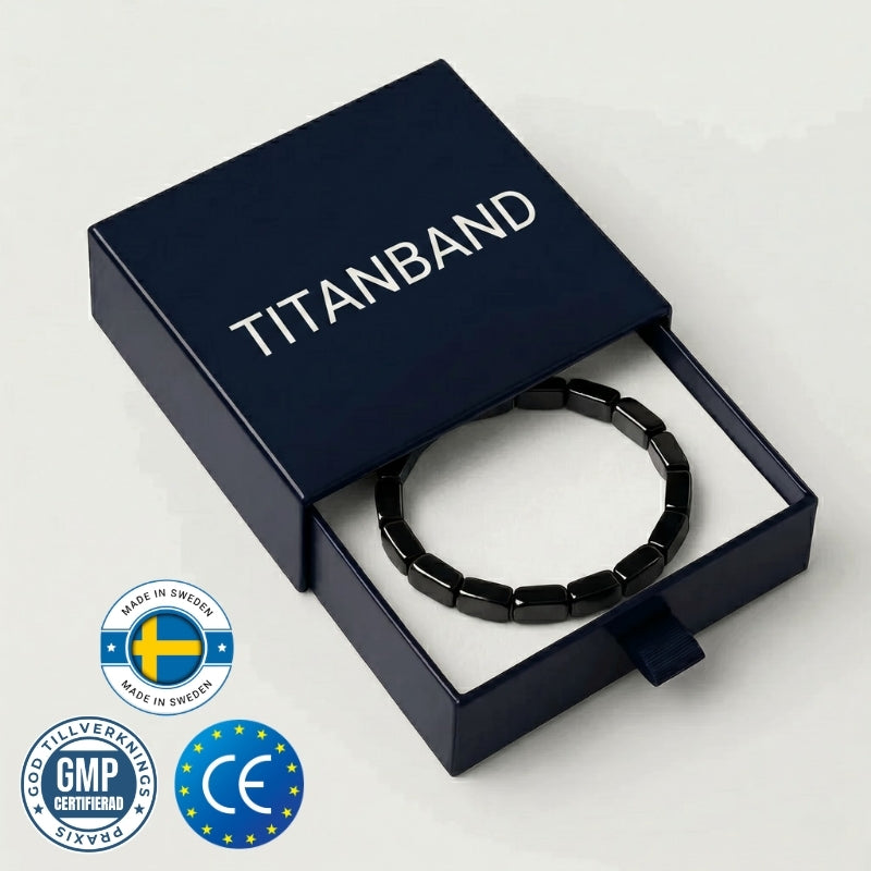 TitanBand™ | Hematit-armband