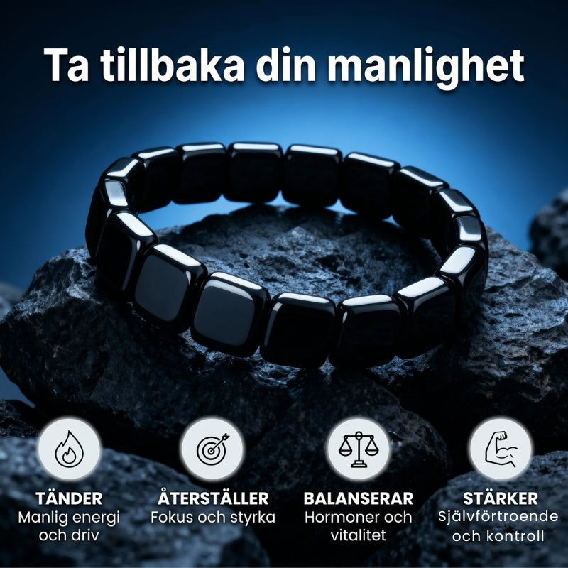 TitanBand™ | Hematit-armband