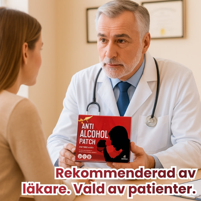 SoberEase™ | Plåster mot alkoholsug