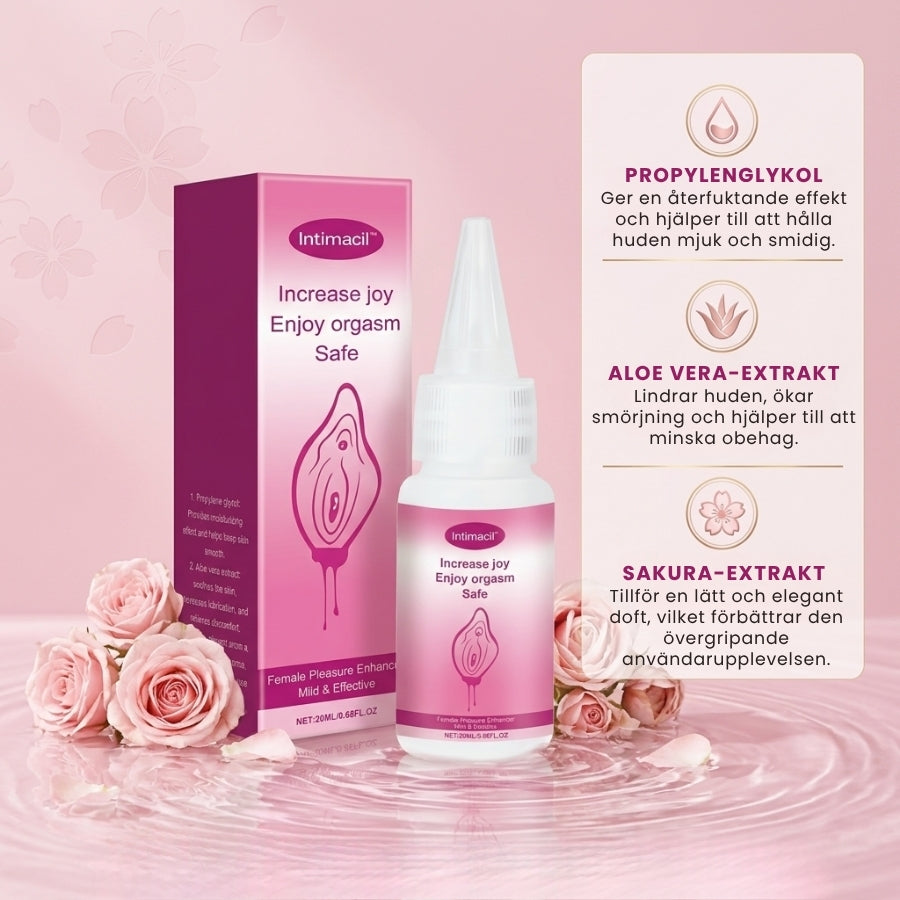 Intimacil™ | Förhöjande Serum för Kvinnlig Njutning