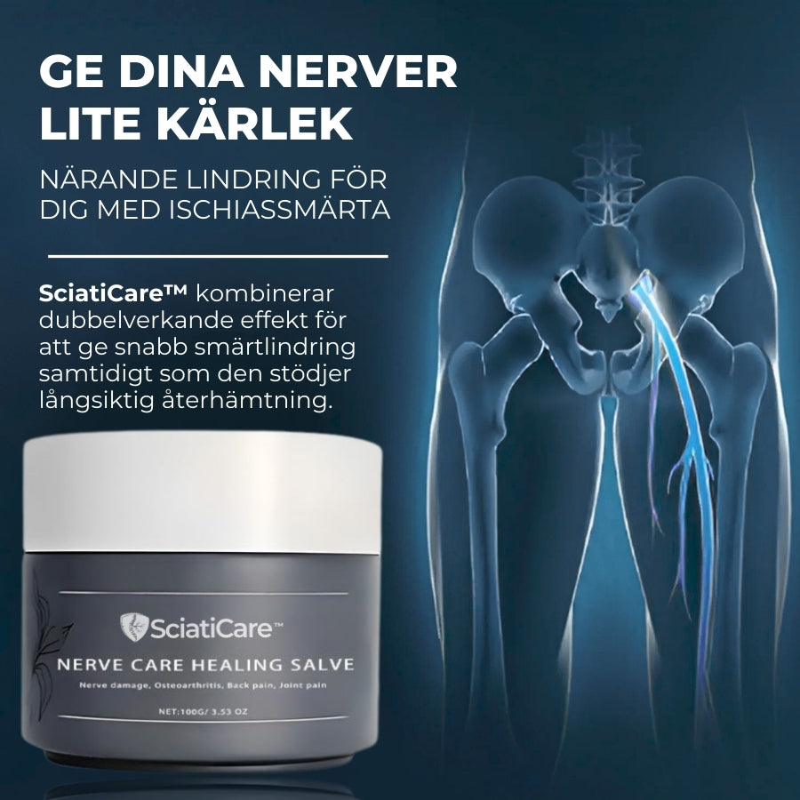 SciatiCare™ | Naturlig salva för nervlindring