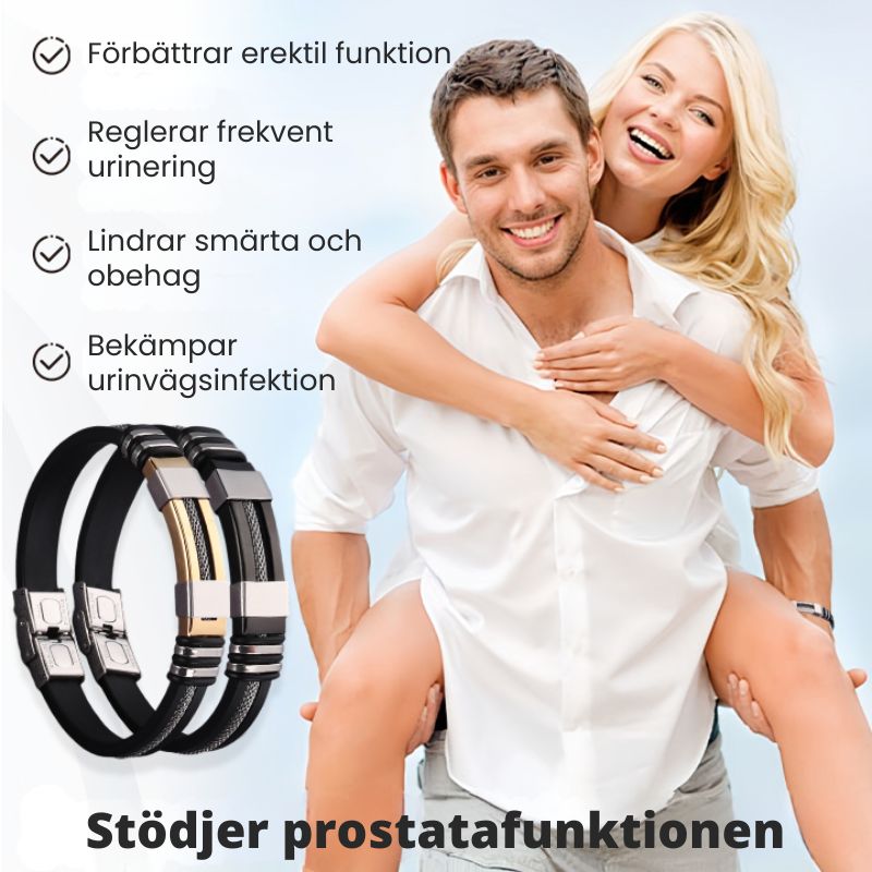ProstataBoost™ Band | Magnetisk koppararmband