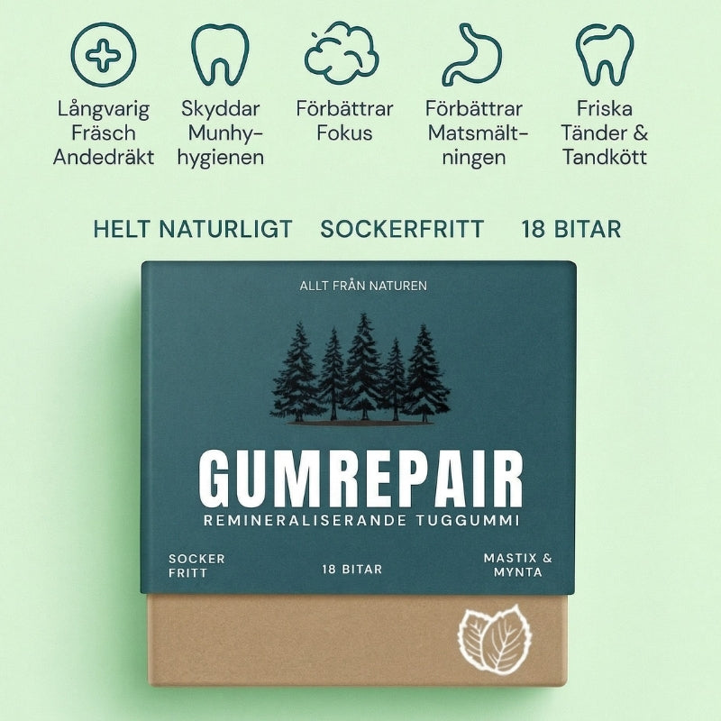 GumRepair™ | Remineraliserande tuggummi