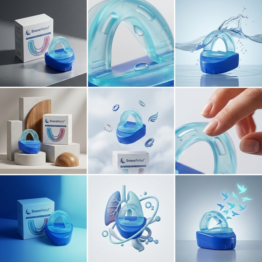 SnoreRelief™ | Anti-snarkningsmunstycke