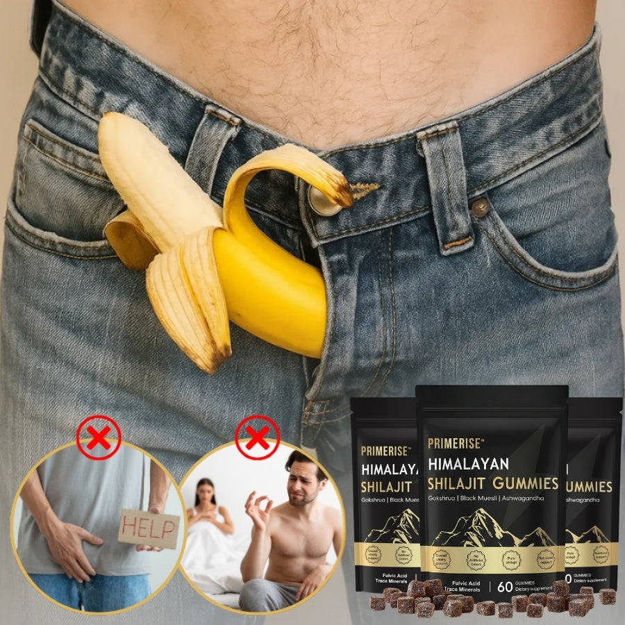 PrimeRise™ | 3-i-1 Superfood-tuggummin för manlig prestationan
