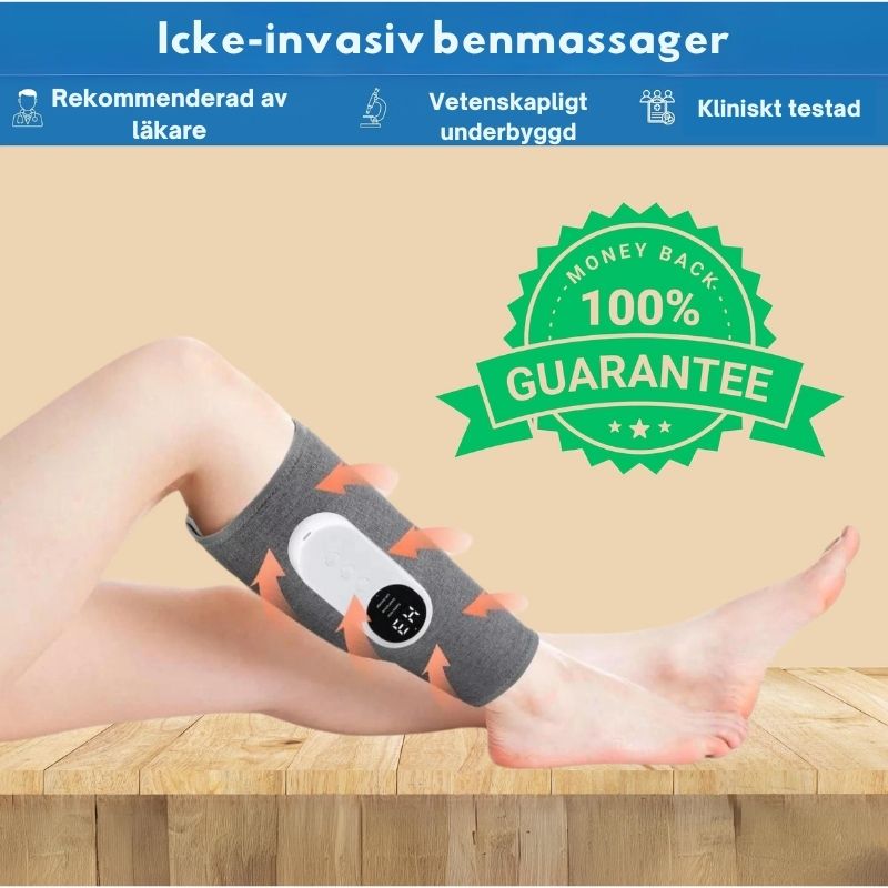 BenMassager™ | Eliminerar bensvullnad, smärta och kramper på bara några minuter!