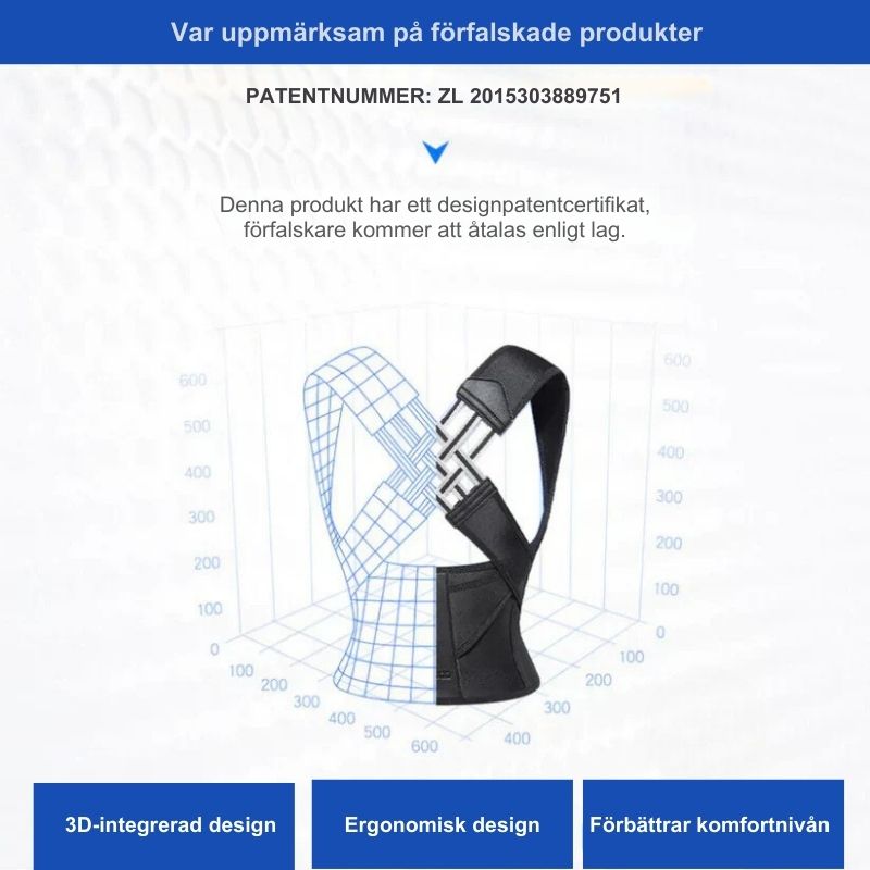 PosturRätt™ | Osynlig Hållningskorrigerare