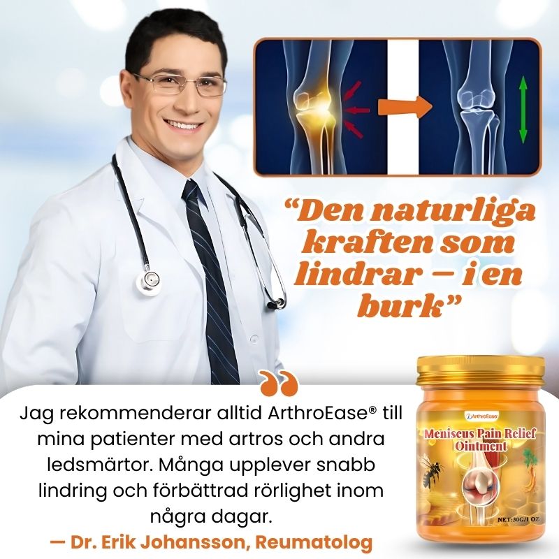 ArthroEase® | Naturlig lindring för artrossmärta