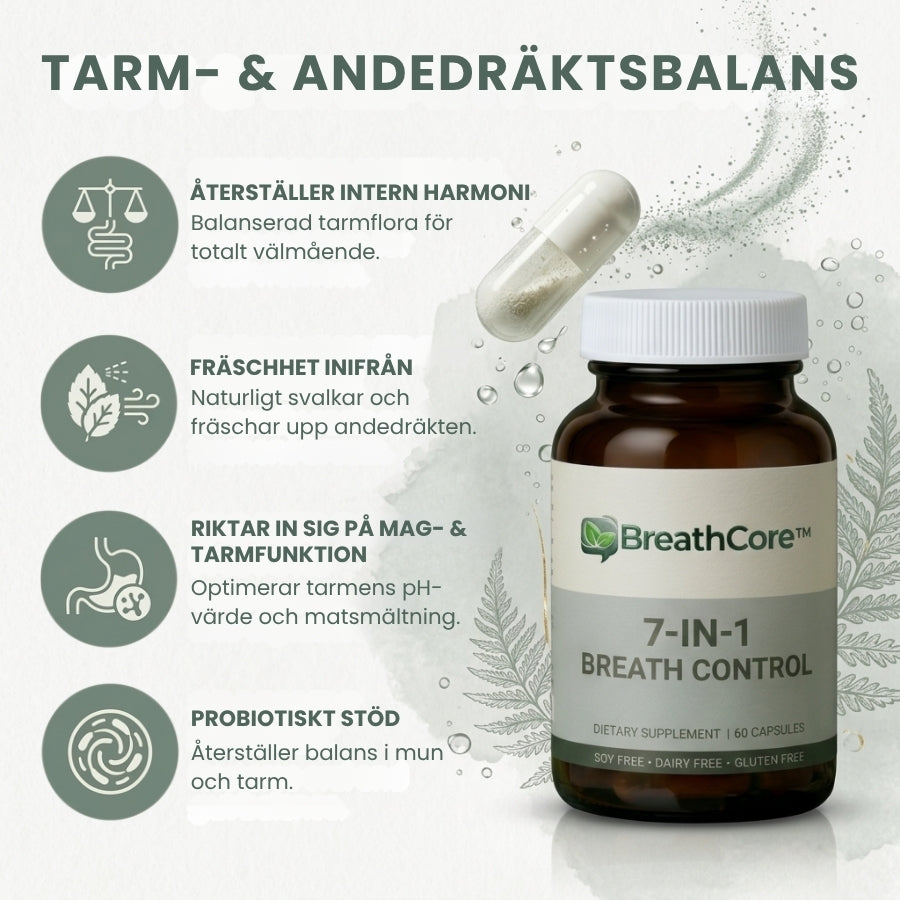 BreathCore™ | 7-i-1 avancerad formel för återställning av andedräkt