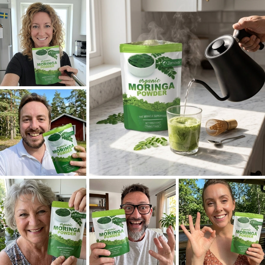 Zenova™ | Ekologiskt moringapulver