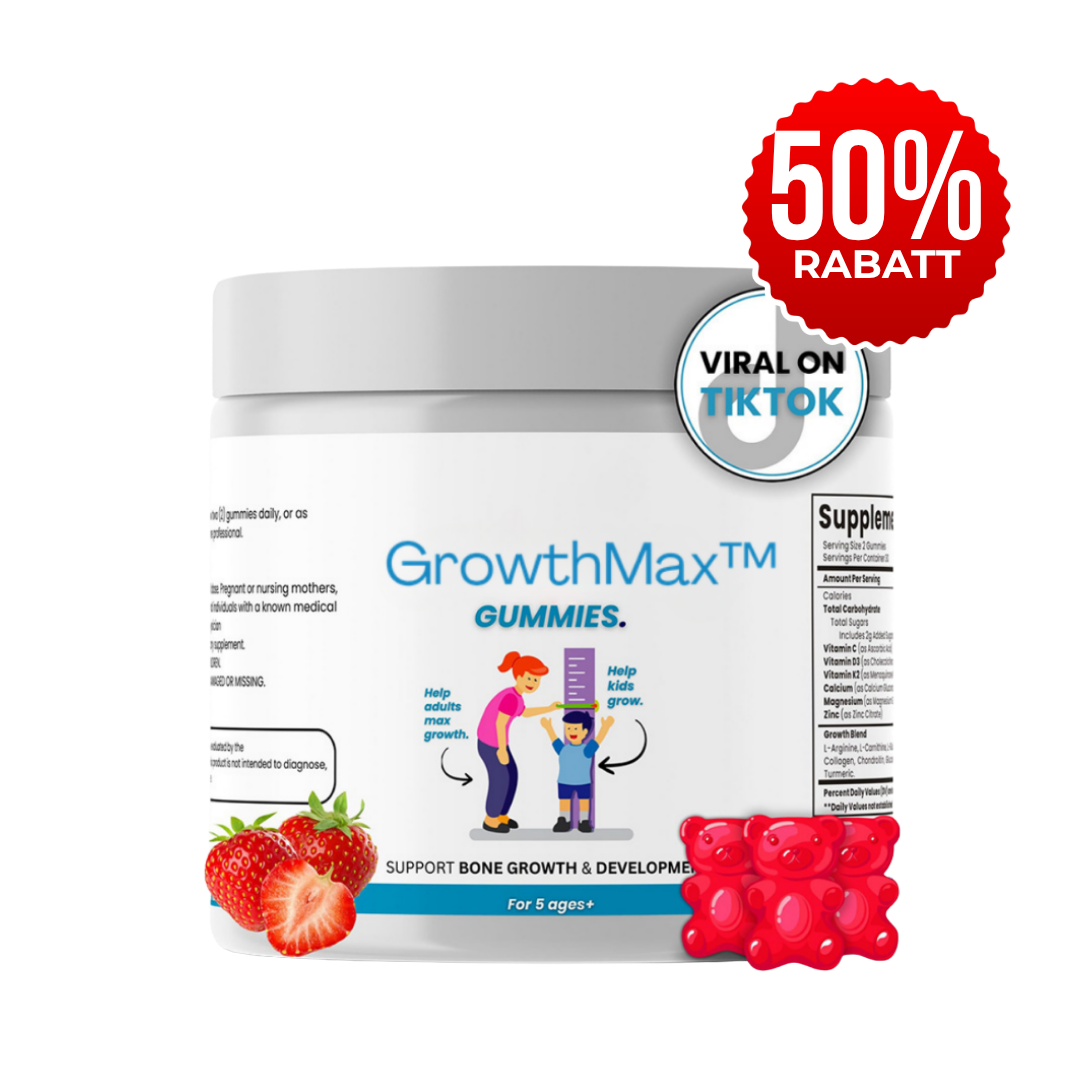 GrowthMax™ | Gummies för tillväxt