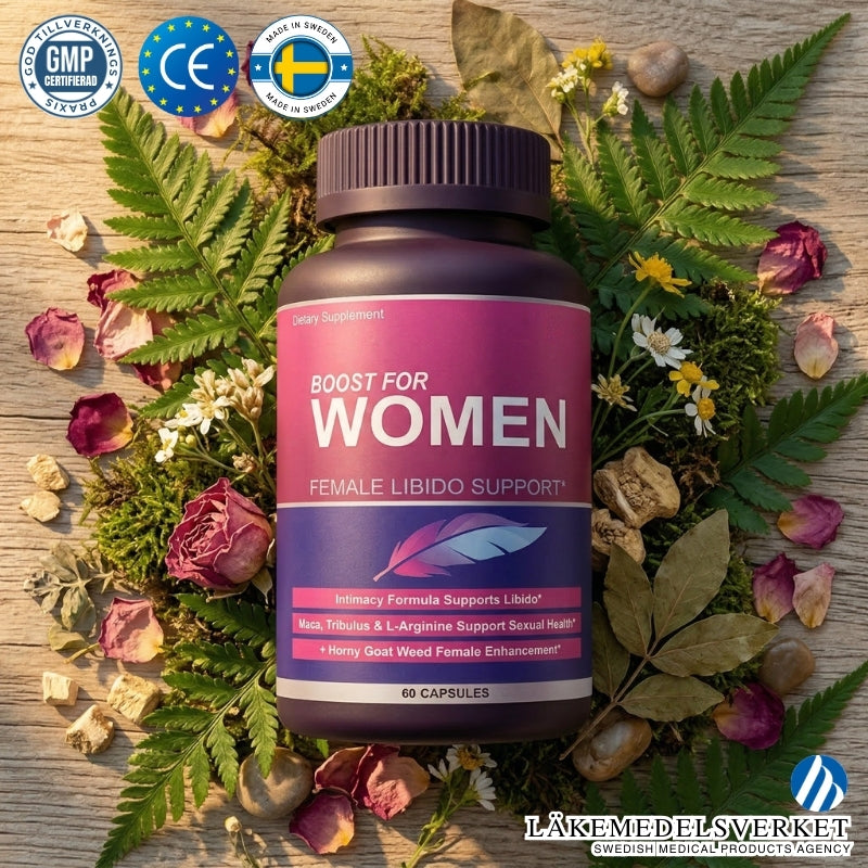 BloomBliss™ | Naturlig lustbooster för kvinnor