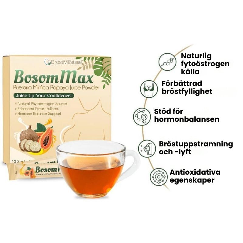 BröstMästare™ | Pueraria Mirifica Papayasaft Bröstväxtpulver