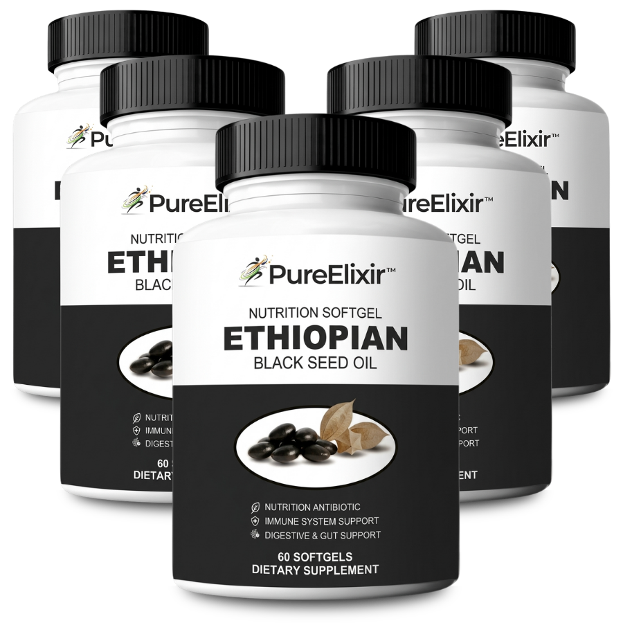 PureElixir™ | Näringskapslar med etiopisk svartkumminolja