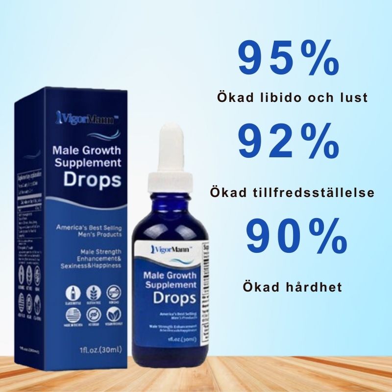 VigorMann™ |  Manliga tillväxttillskott Droppar