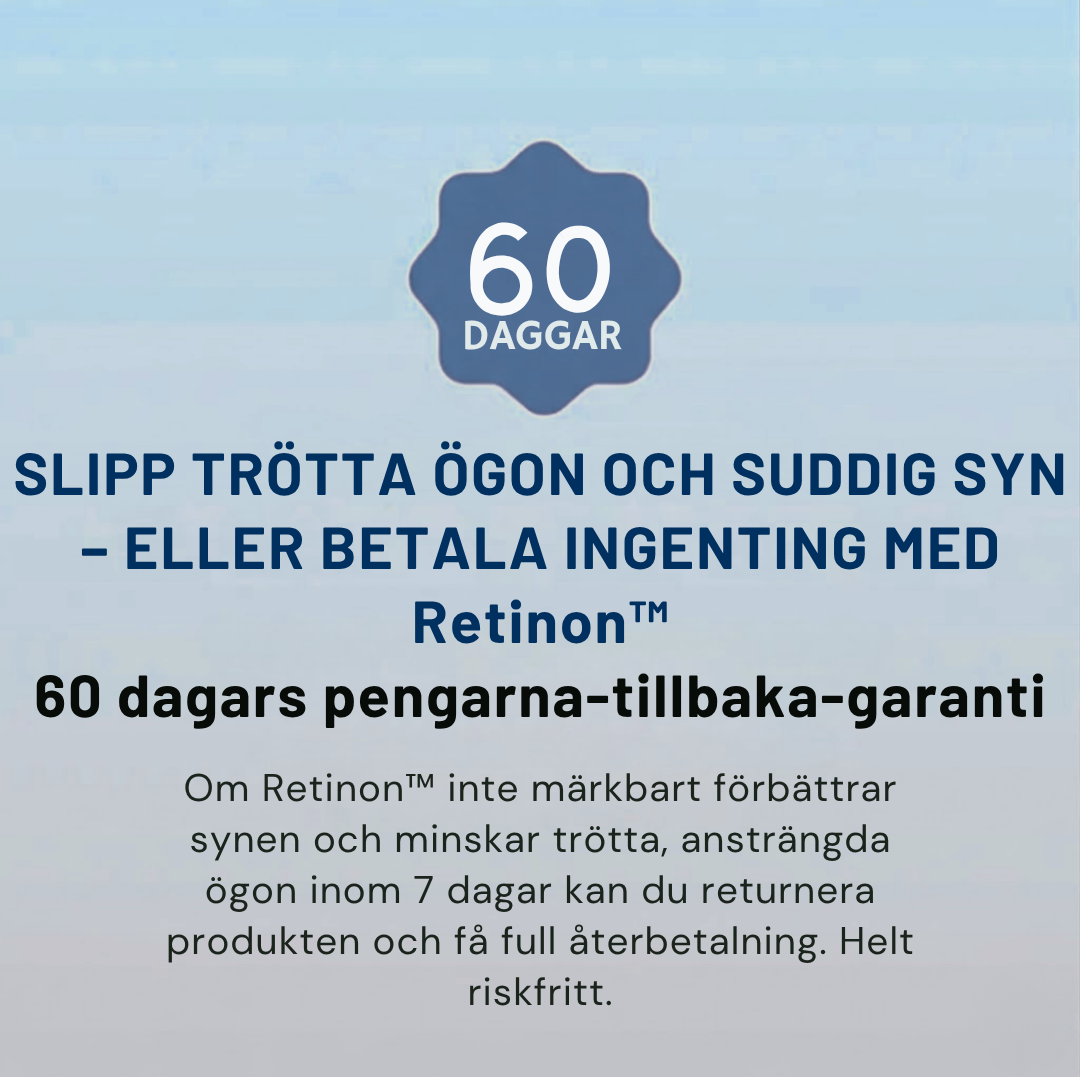 Retinon™ | Kapsel mot suddig syn