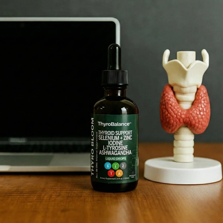 ThyroBalance™ | 100% Växtbaserat Stöd för Sköldkörteln