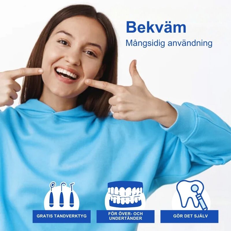 GapFix™ | Temporär Tandformnings- och Reparationskit