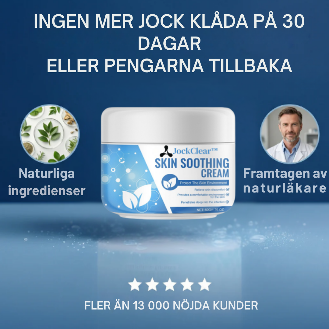 JockClear™ | Antifungal reparationskräm