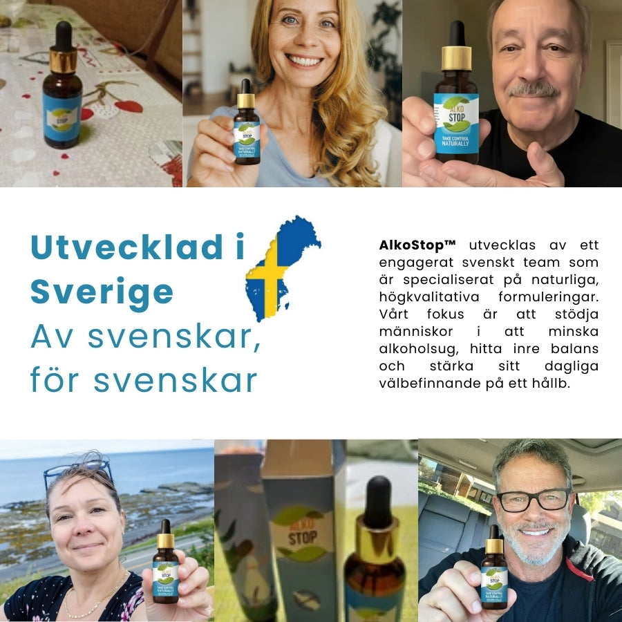 AlkoStop™ | Naturliga droppar mot alkoholbegär