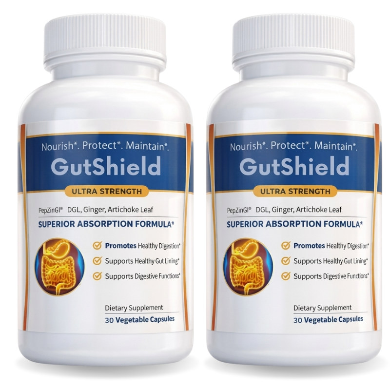 GutShield™ | Reparerar tarmslemhinnan för att eliminera sura uppstötningar