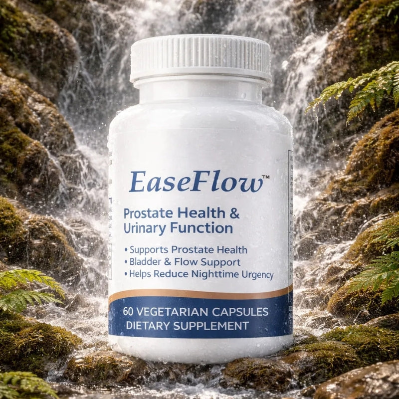 EaseFlow™ | 10-i-1 naturliga växtextrakt för prostatahälsa
