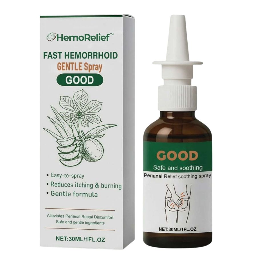 HemoRelief™ | Snabbverkande Hemorrojd-Spray