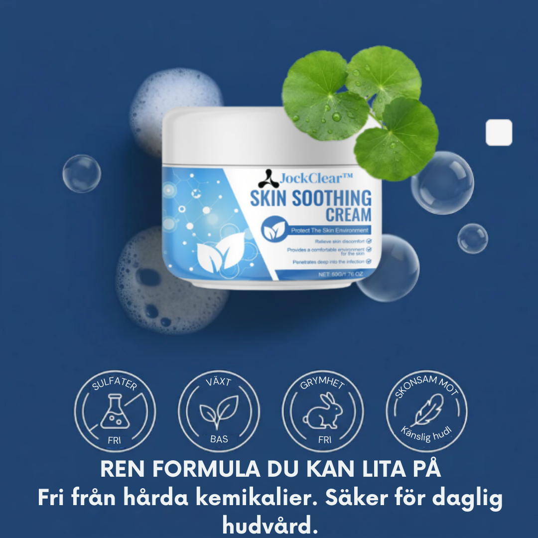 JockClear™ | Antifungal reparationskräm