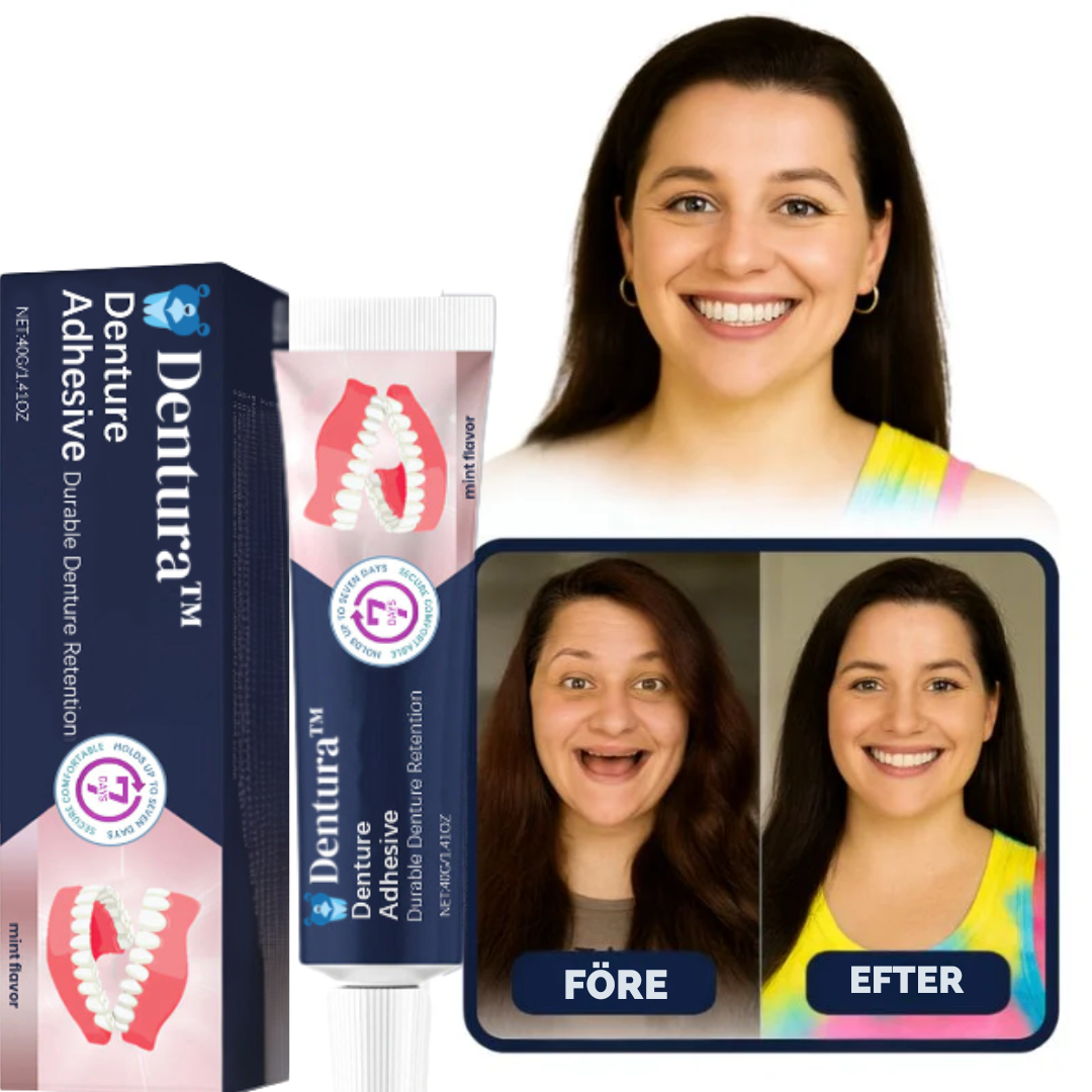 Dentura™ | Fästerkräm för proteser