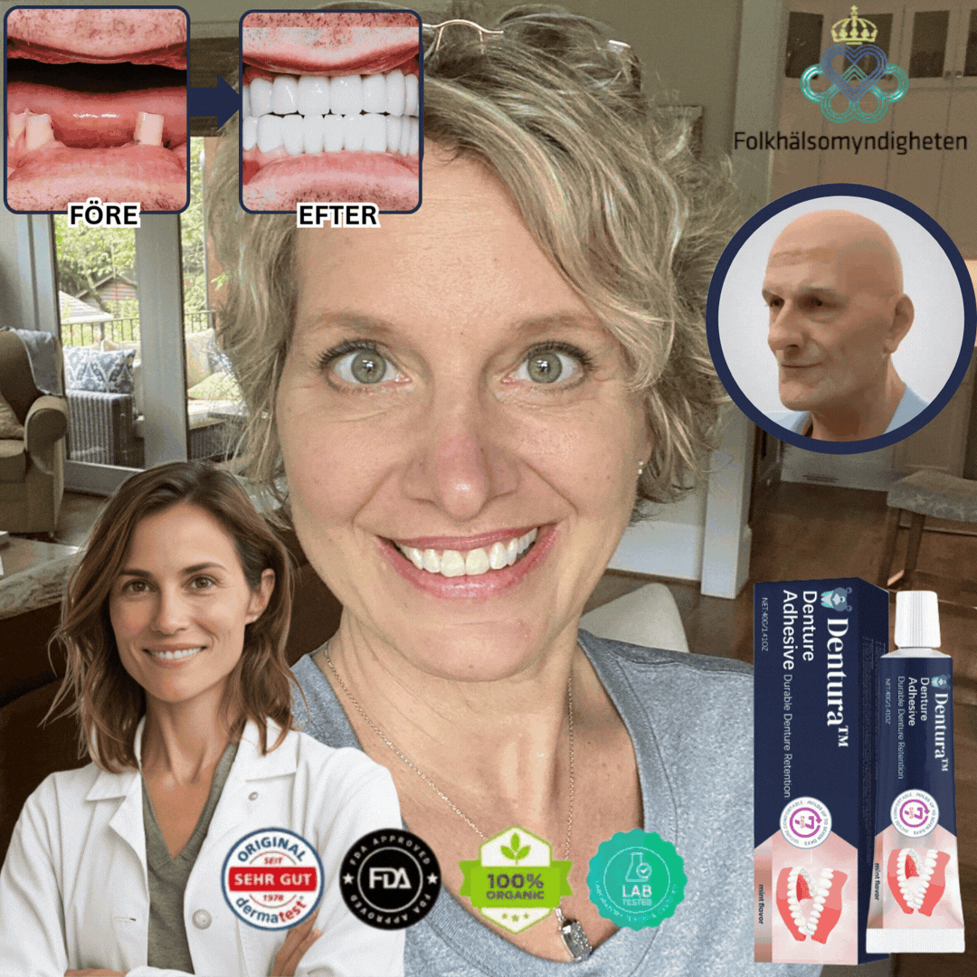 Dentura™ | Fästerkräm för proteser