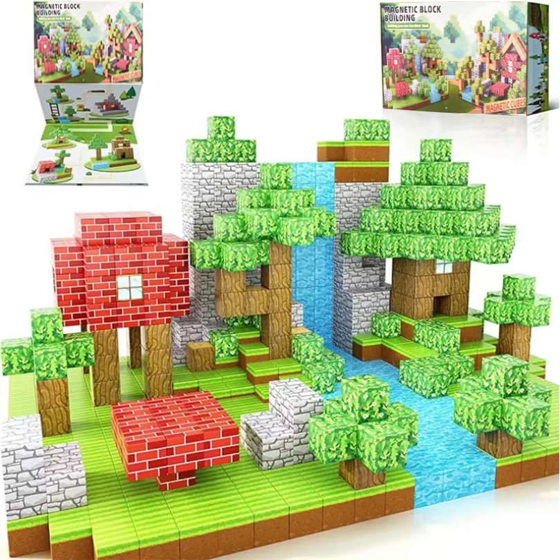 BuildMaster™ | Magnetiska byggblock 100-pack
