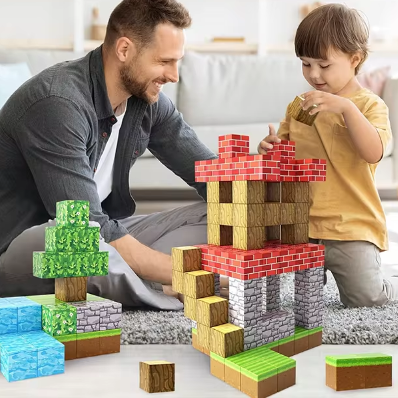 BuildMaster™ | Magnetiska byggblock 100-pack