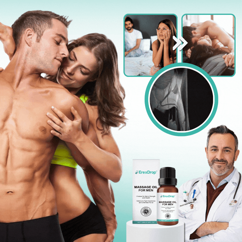 ErexDrop™ | Massage- och erektionsolja