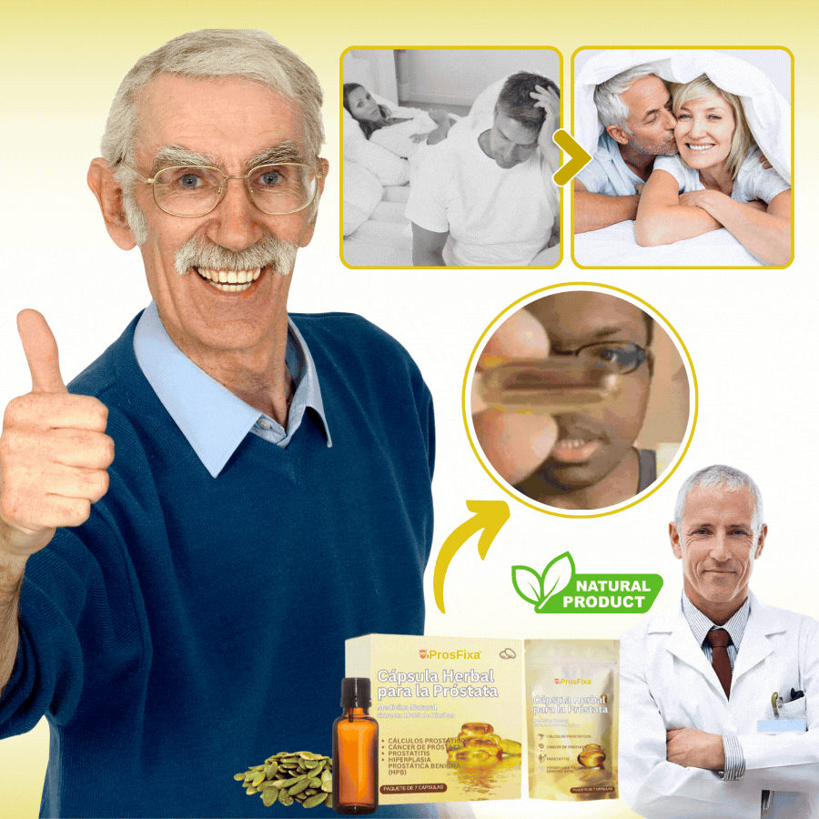 ProsFixa™ | Växtbaserade prostatakapslar