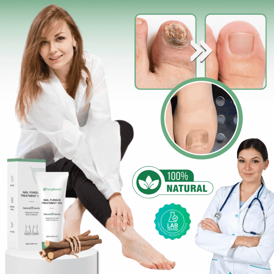 FungBoost™ | Gel för behandling av nagelsvamp