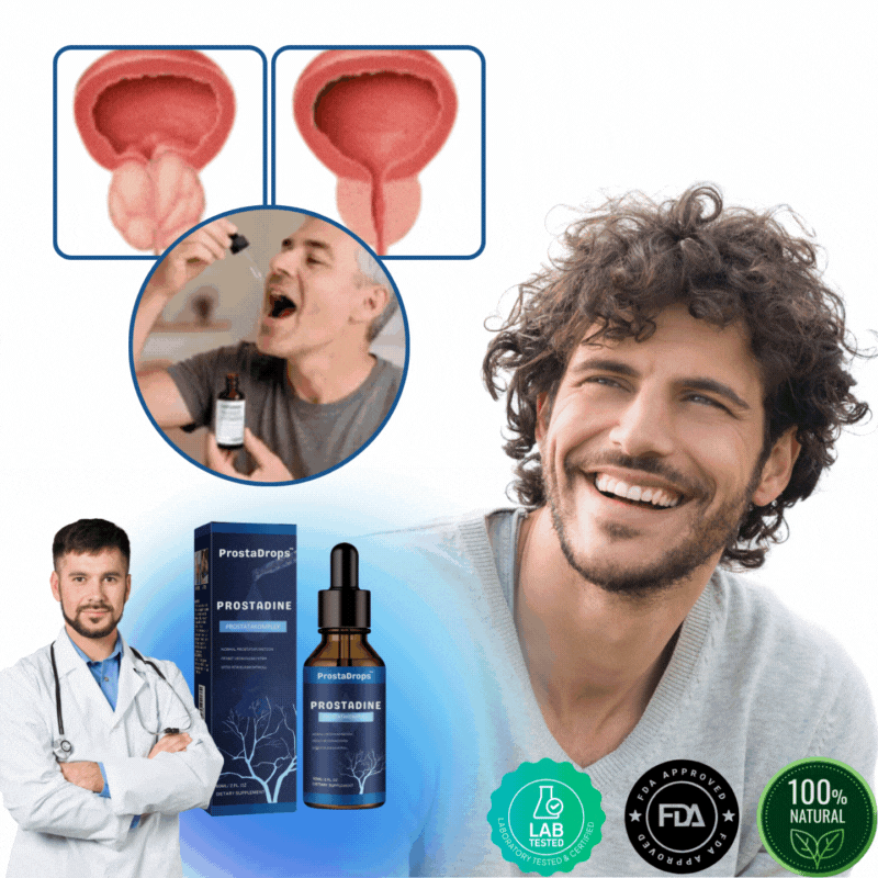 ProstaDrops™ | Drickbara droppar för att stödja prostatans funktion